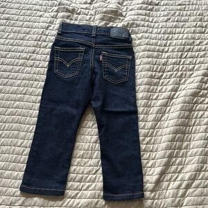 Levis Dark Blue Denim toddler Jeans